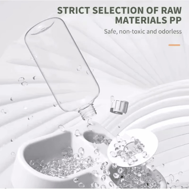 Automatic Pet Feeding Bowl Dual Food Water Dispenser For Cats Dogs 4