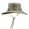 Mens Wide Brim Bucket Hat UV Protection Mesh Sun Hat For Hiking Fishing And Beach 3