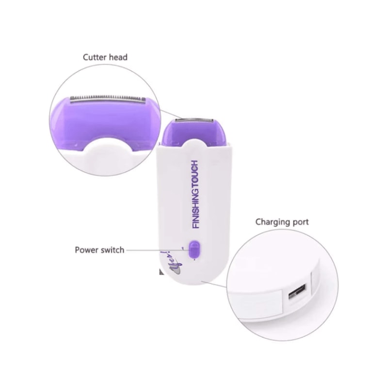 Electric Shaver For Women Cordless Hair Removal Device For Face Body Legs And Bikini 2