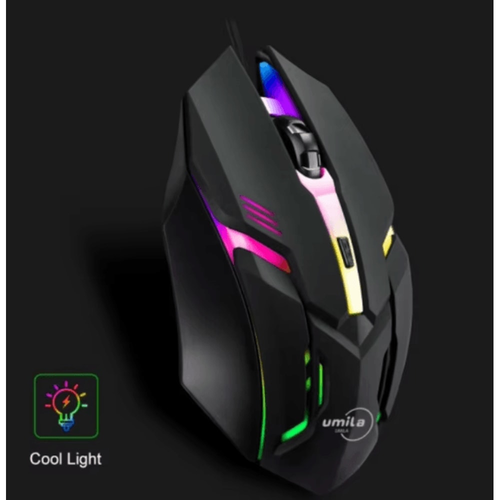 Ergonomic RGB Gaming Mouse USB Wired High Precision Mouse For PC And Laptop 0