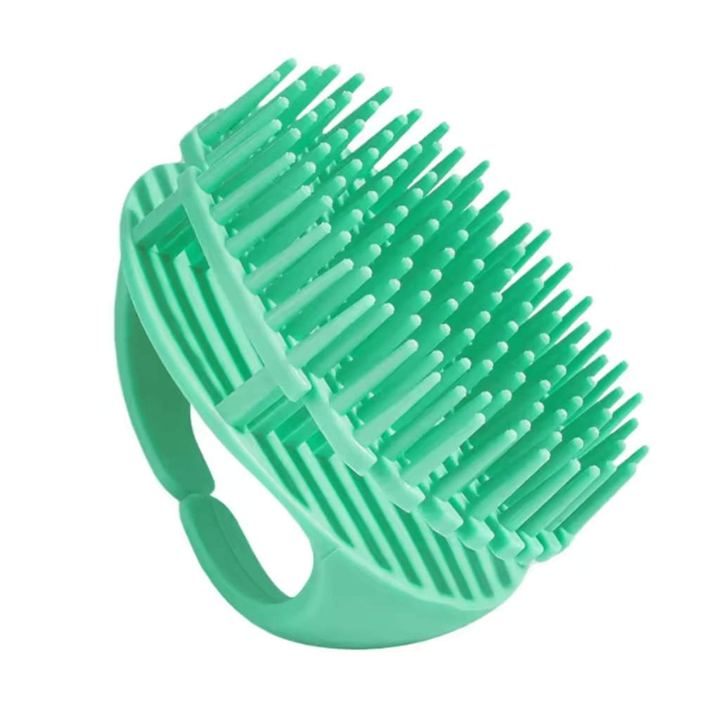 Silicone Scalp Massager Brush Hair Scrubber For Deep Clean And Relaxing Head Massage 4