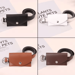 adjustable pu leather waist belt phone pouch bag for women hands free wallet and work storage