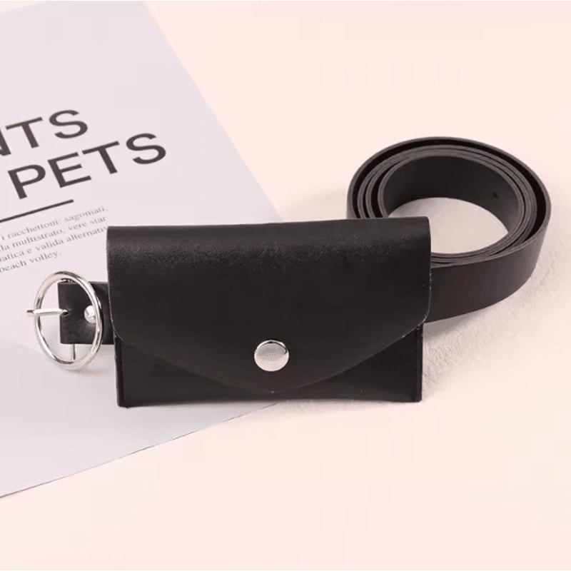 Adjustable PU Leather Waist Belt Phone Pouch Bag For Women Hands Free Wallet And Work Storage 3