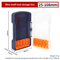Portable Drill Bit Storage Case With Removable Insert Screwdriver Bit Organizer Box 2