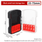 Portable Drill Bit Storage Case With Removable Insert Screwdriver Bit Organizer Box 3