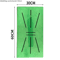 Portable Golf Practice Mat 30x60cm Non Slip Golf Hitting Mat For Indoor And Outdoor Swing Training 4