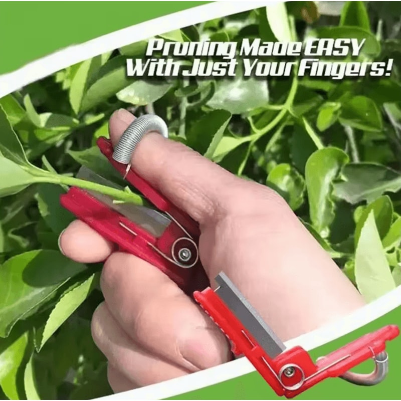 Multifunction Thumb Knife Garden Tool Fruit Picking Finger Pruner With Safety Protector 3
