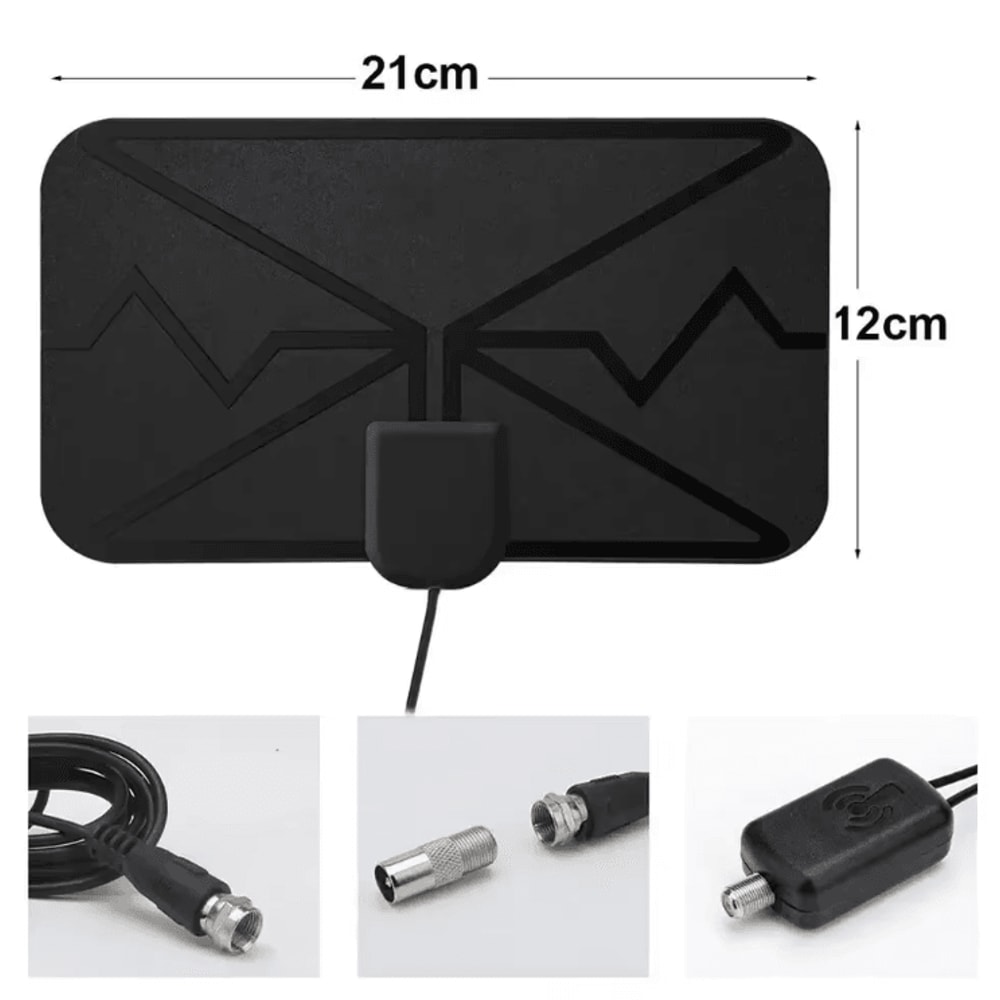 HDTV Indoor Digital TV Antenna Amplified Long Range 4K Antenna For Free Channels 1