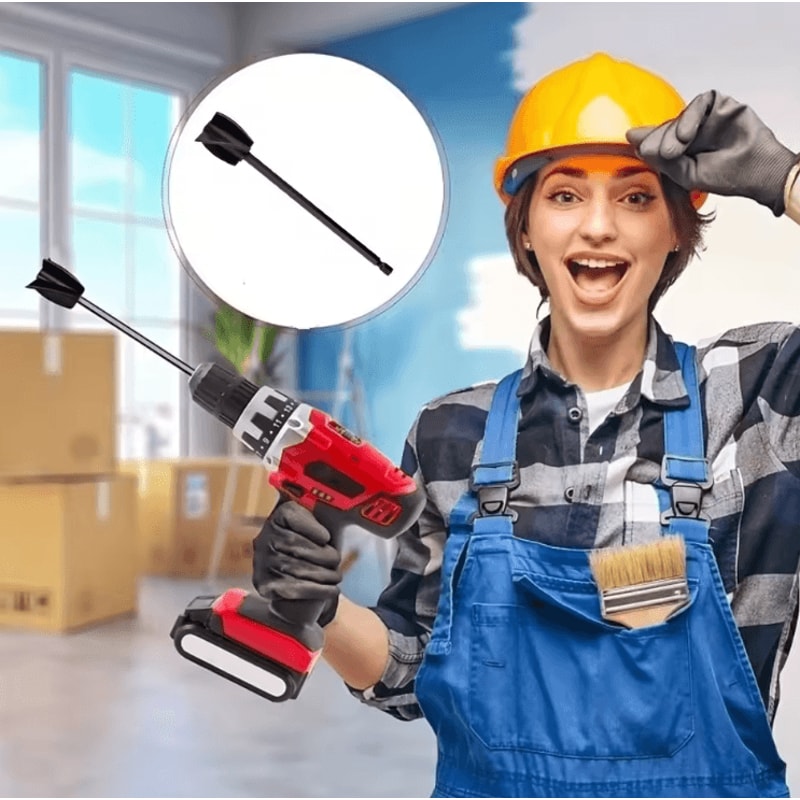 Epoxy Resin Mixer Paddle Drill Attachment Portable Mixing Tool For Smooth Bubble Free Blending 1