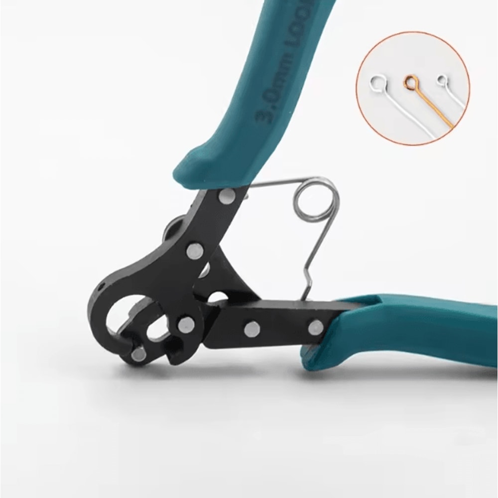 Wire Rolling Plier Jewelry Making Tool Round Nose Bending Pliers For Ring Wrapping 15mm 225mm 3mm 1