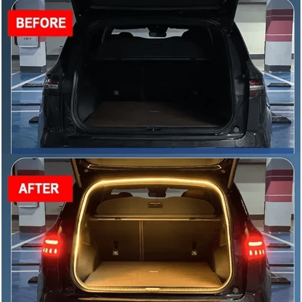 LED Trunk Light Strip For Renault Koleos Automatic Interior Ambient Light Bar For Car Boot 1