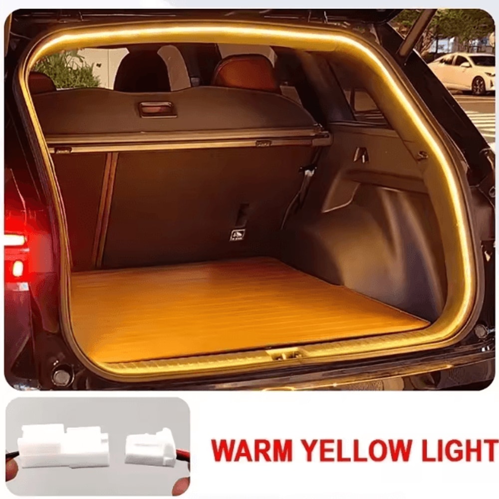 LED Trunk Light Strip For Renault Koleos Automatic Interior Ambient Light Bar For Car Boot 2