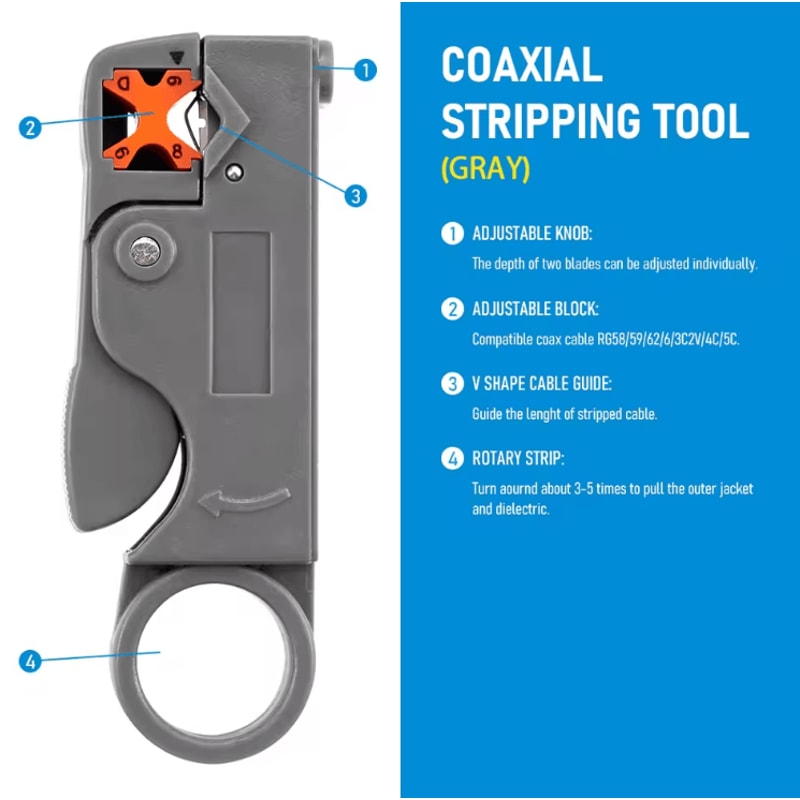 Automatic Wire Stripper Pliers 3 In 1 Cable Stripping Crimping And Cutting Tool 2