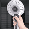 LED Digital Temperature Shower Head 3 Mode HighPressure Water Saving Filter Sprayer 2