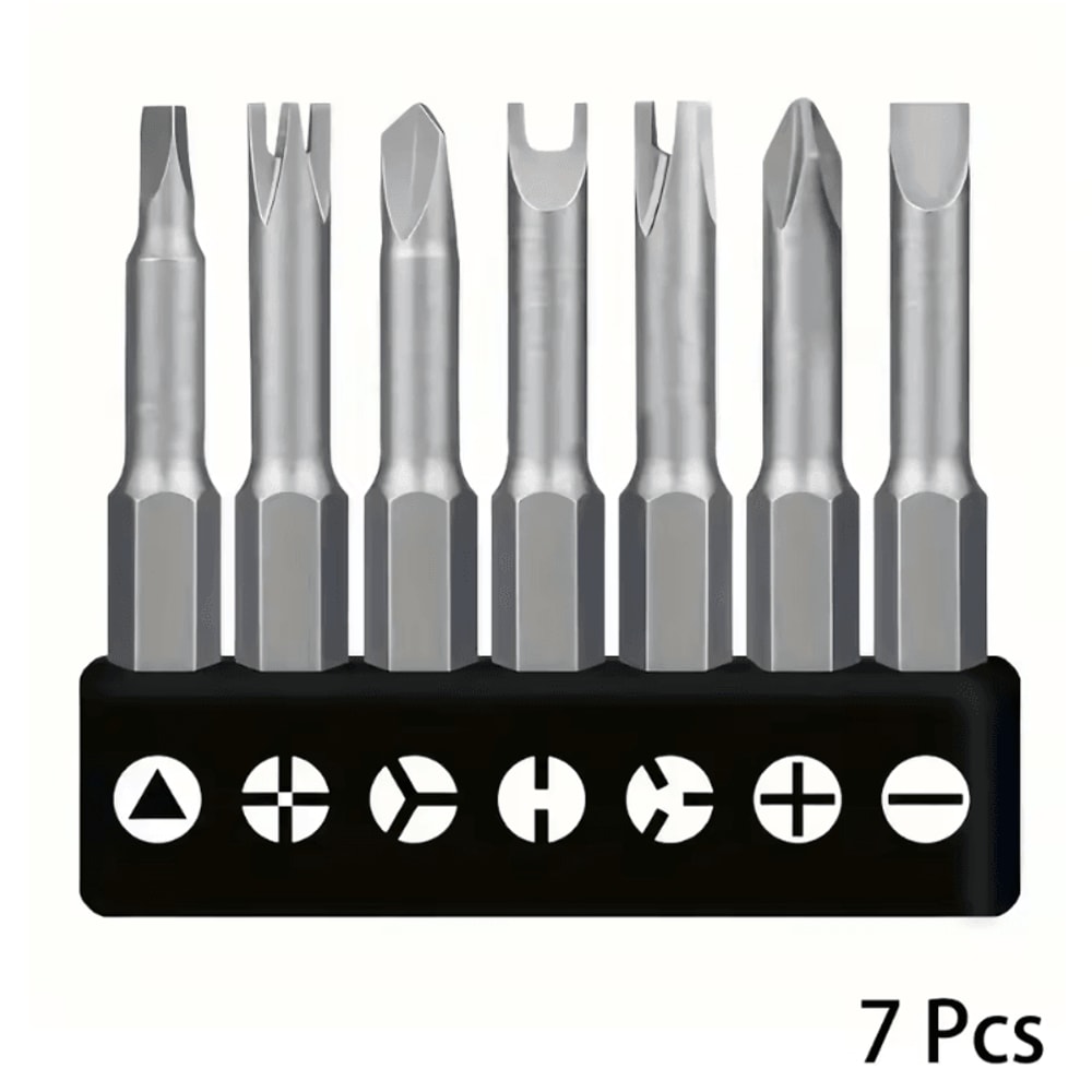 50mm Specialty Screwdriver Bit Set MultiType Y Triangle 3Point Precision Tool Kit 3