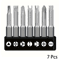 50mm Specialty Screwdriver Bit Set MultiType Y Triangle 3Point Precision Tool Kit 3