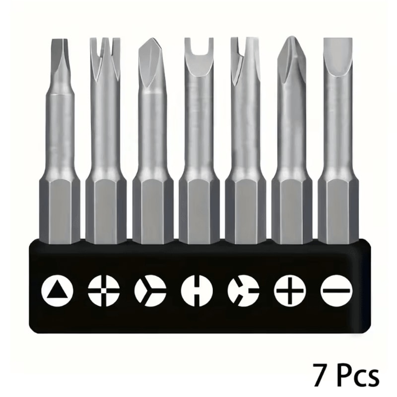 50mm Specialty Screwdriver Bit Set MultiType Y Triangle 3Point Precision Tool Kit 3