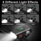 T6 LED USB Rechargeable Bicycle Headlight High Beam Aluminum MTB Cycling Light Set 2