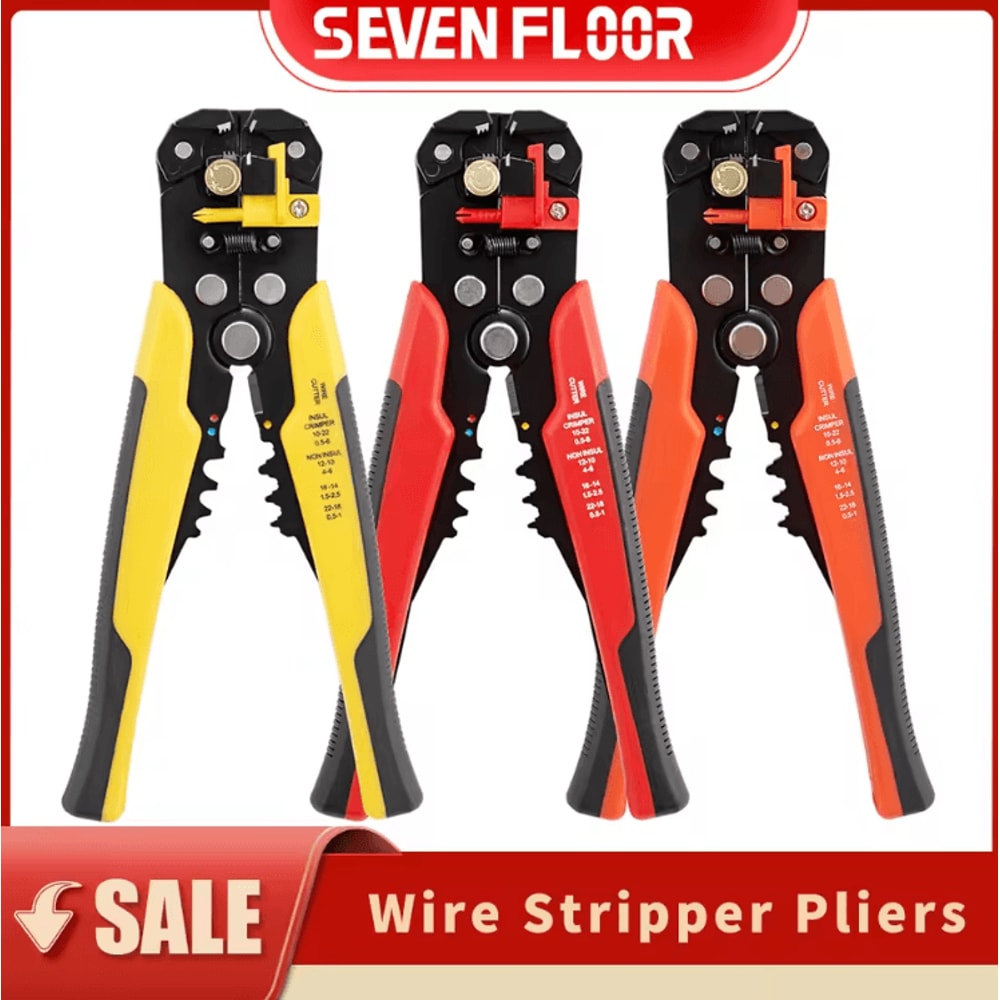 5in1 Automatic Wire Stripper Tool Multifunction Electrician Pliers For Cutting Crimping Cable Rep 0