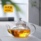 1000ML HeatResistant Glass Teapot With Infuser Clear Herbal Loose Leaf Tea Brewer 3