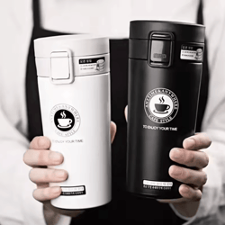 380/510ml stainless steel thermal mug – leak-proof vacuum insulated coffee & tea travel bottle