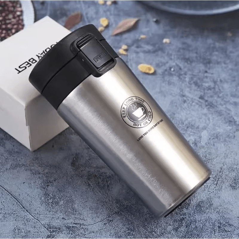 380510ML Stainless Steel Thermal Mug LeakProof Vacuum Insulated Coffee Tea Travel Bottle 4