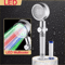 7Color LED Temperature Control Shower Head HighPressure Water Saving Filter Shower Sprayer 2