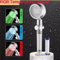 7Color LED Temperature Control Shower Head HighPressure Water Saving Filter Shower Sprayer 3