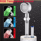 7Color LED Temperature Control Shower Head HighPressure Water Saving Filter Shower Sprayer 3