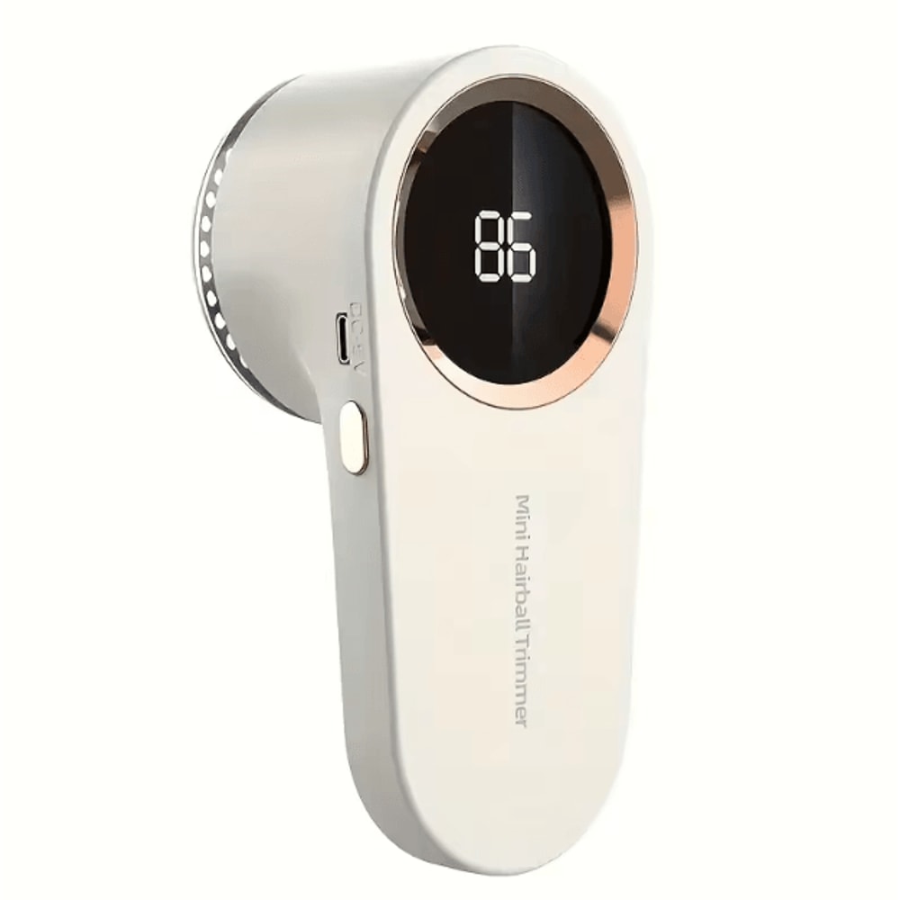 Portable USB Rechargeable Fabric Shaver 3 Mode Digital Display Lint Hair Removal Tool 2