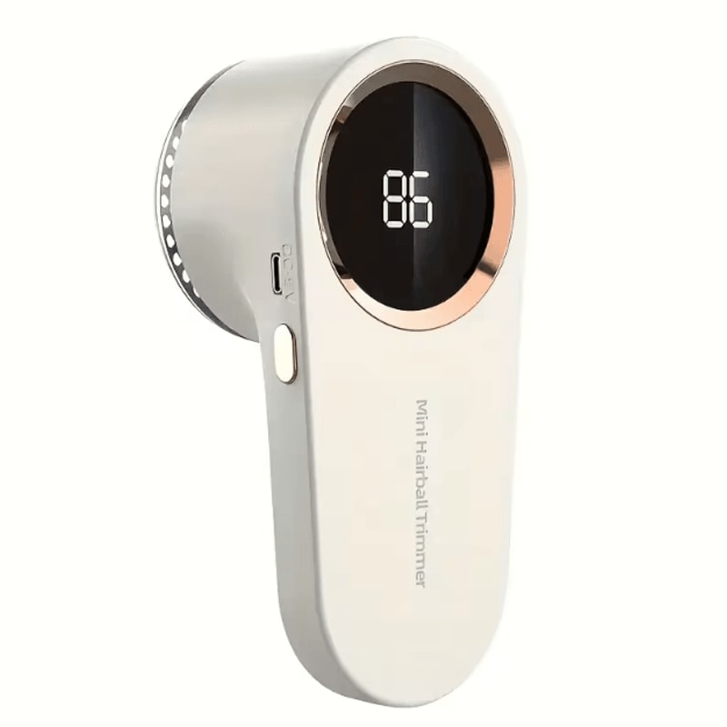 Portable USB Rechargeable Fabric Shaver 3 Mode Digital Display Lint Hair Removal Tool 2