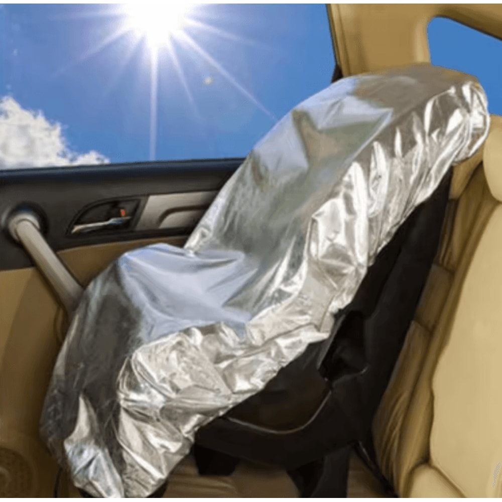 Universal Baby Car Seat Sunshade Cover UV Protection Heat Insulation DustProof Safety Seat Cover 0