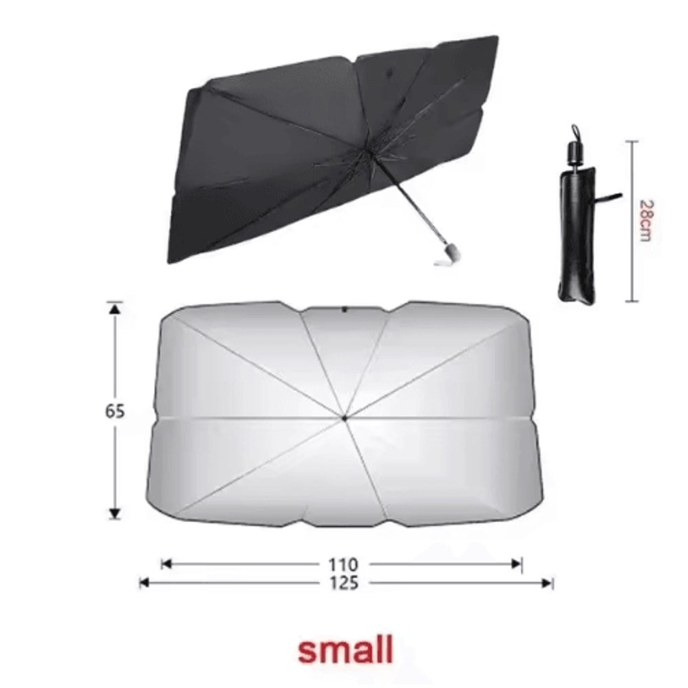 Universal Foldable Car Sunshade Set Windshield Side Window UV Protection Heat Insulation Cover 4