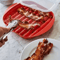Microwave Bacon Cooker Tray With Lid GreaseDraining Crispy Bacon Maker Multipurpose Cooking Plate 1