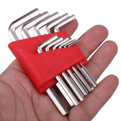 metric allen wrench set (5/8/11pcs) – l-shaped hex key tool kit for home, bike & automotive repair