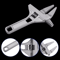 Mini Adjustable Bathroom Wrench Aluminum WideOpening Multifunction Spanner For Plumbing Repair 2