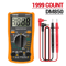 DM850 Digital Multimeter 1999 Count ACDC Voltage Tester With Ohm Current Continuity Measurement 0