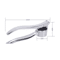 Stainless Steel Garlic Press Crusher HeavyDuty Manual Garlic Mincer Squeezer Tool 4