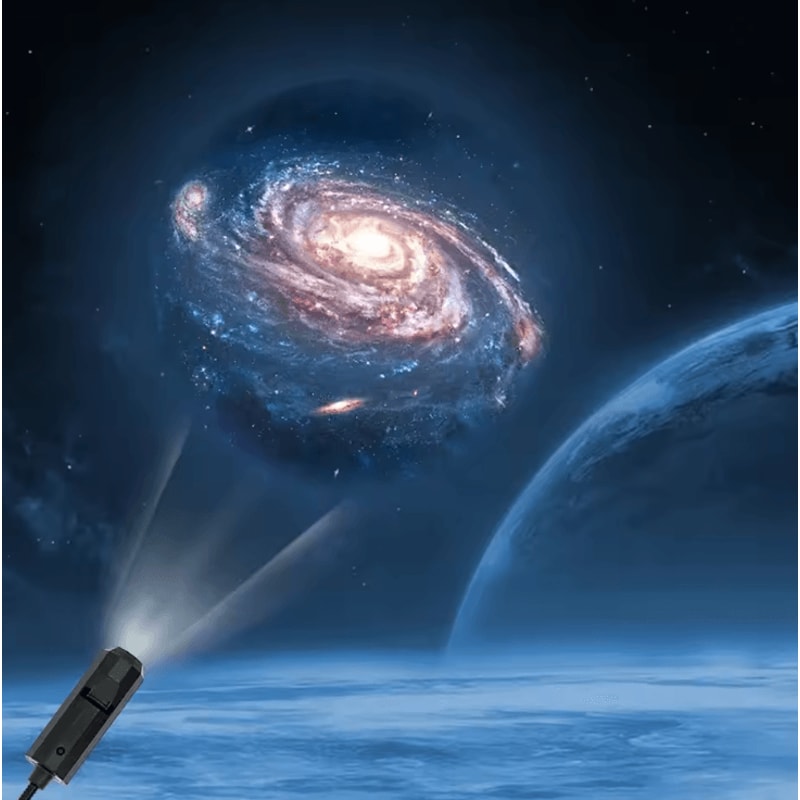 USB Starry Sky Projection Light Mini LED Galaxy Ceiling Projector For Bedroom Car Ambient Decor 1