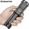 USB Rechargeable Tactical LED Flashlight High Power Waterproof Zoom Torch For Outdoor Emergency U 0
