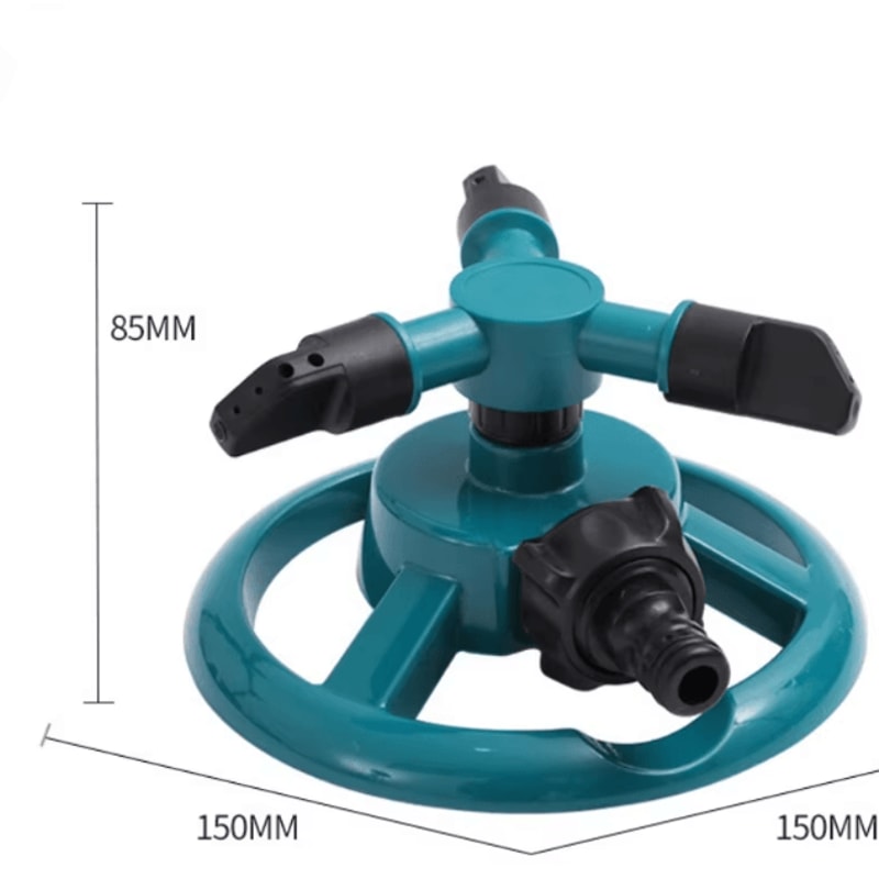 AquaSpin 360 Automatic Rotating Garden Sprinkler System 1