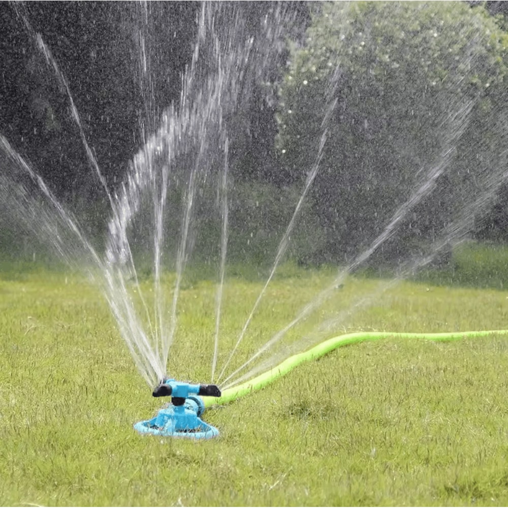 AquaSpin 360 Automatic Rotating Garden Sprinkler System 3