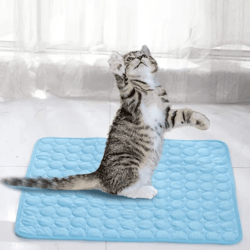 coolnest summer pet cooling mat for cats & dogs (breathable sofa pad)