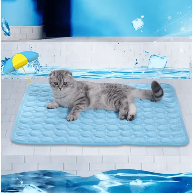 CoolNest Summer Pet Cooling Mat For Cats Dogs Breathable Sofa Pad 1