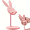 BunnyNest Cute Rabbit Phone Stand For Desk Room Decor Universal HandsFree Holder 1