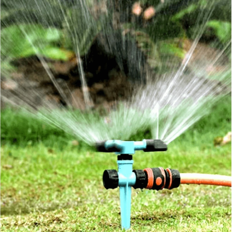 HydroSpin 360 Automatic Rotating Lawn Sprinkler For Garden Yard Irrigation 0