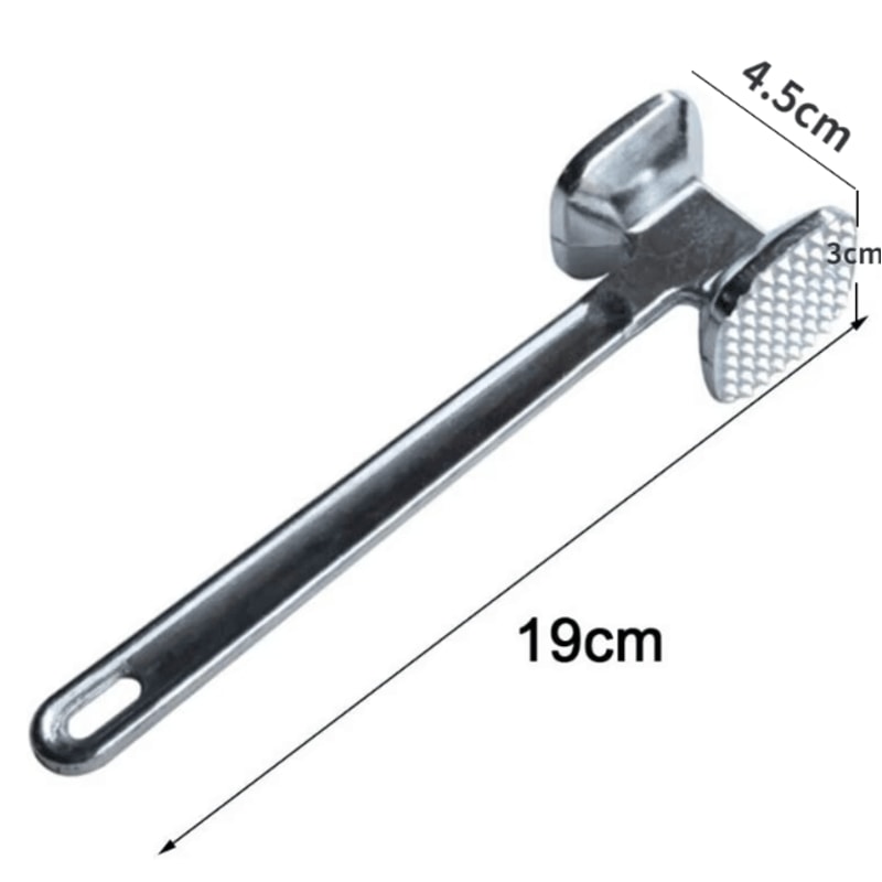 TenderPro HeavyDuty Zinc Alloy Meat Tenderizer Hammer For Steak Poultry 1