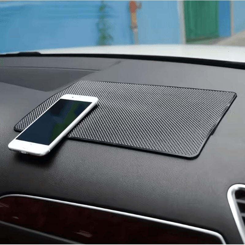 GripDash Multifunction Car AntiSlip Dashboard Mat With Phone Holder 0