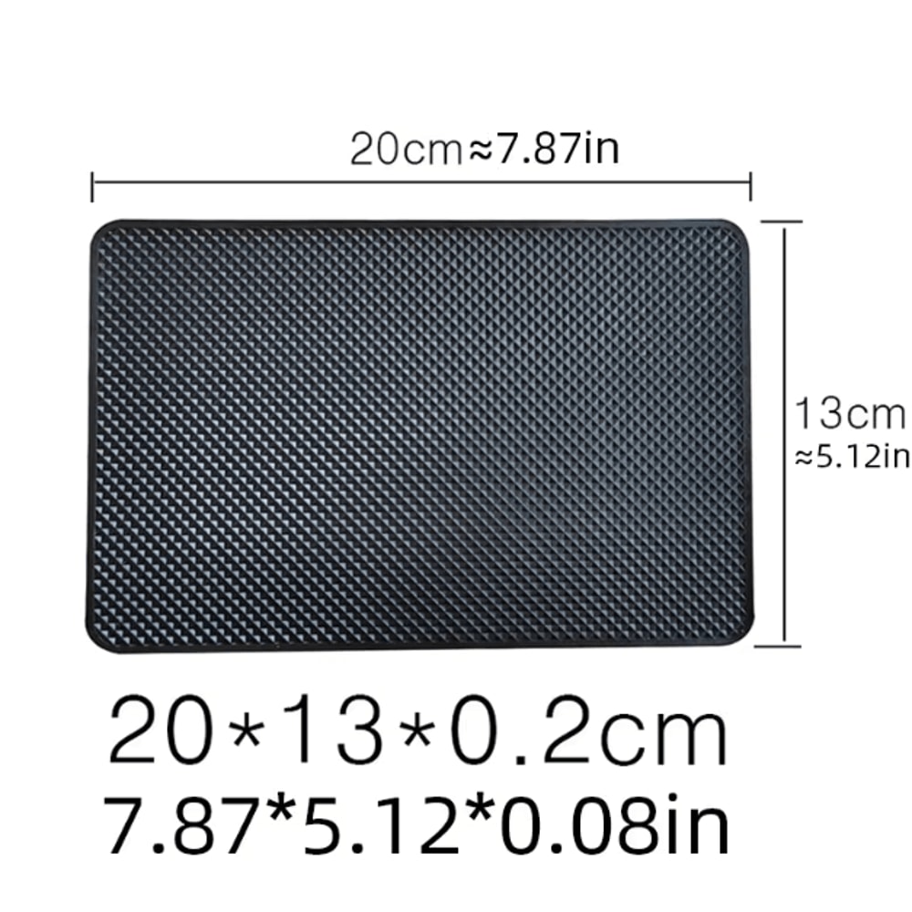 GripDash Multifunction Car AntiSlip Dashboard Mat With Phone Holder 1