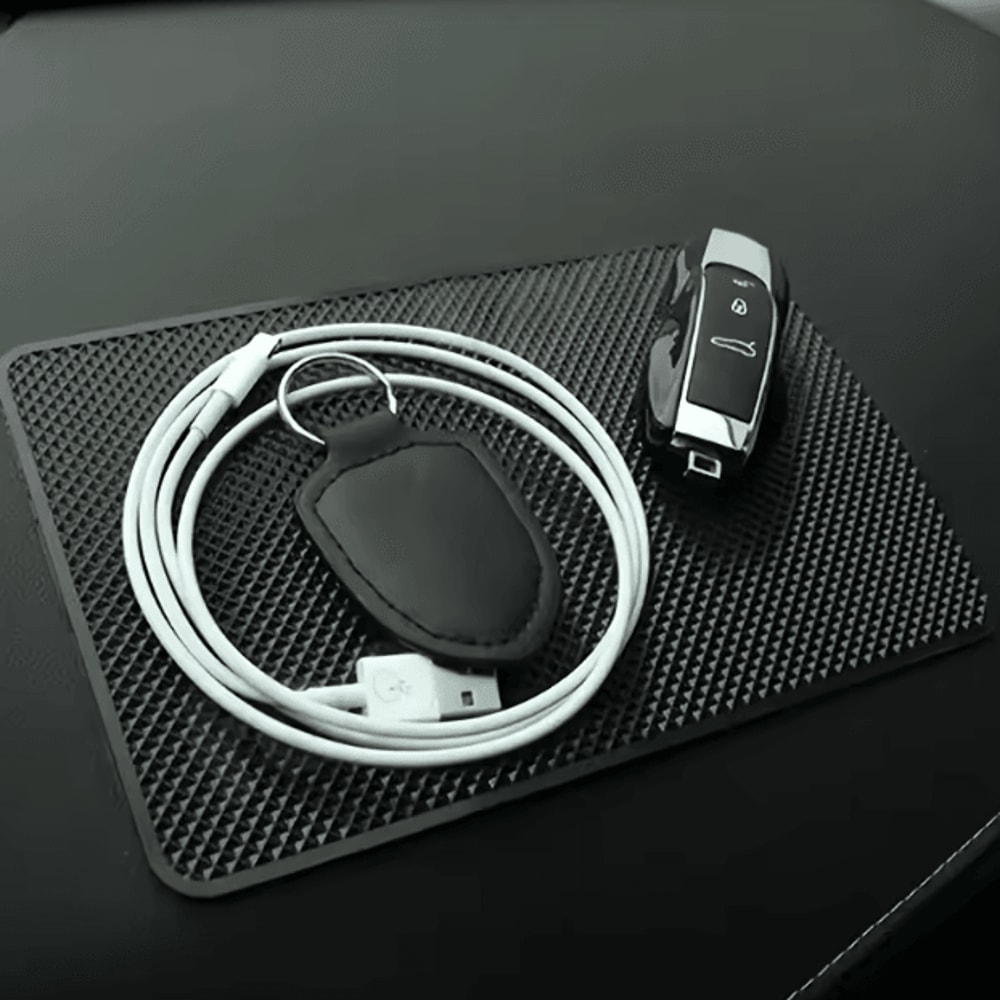 GripDash Multifunction Car AntiSlip Dashboard Mat With Phone Holder 2
